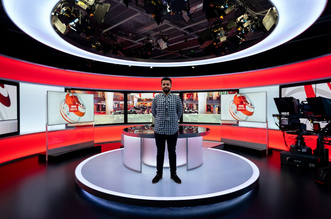 german television studio interior